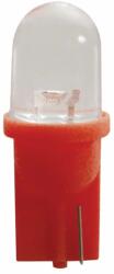 Carpoint Bec tip LED 12V 5W soclu plastic T10 W21X95d 2buc Carpoint - Rosu focalizat