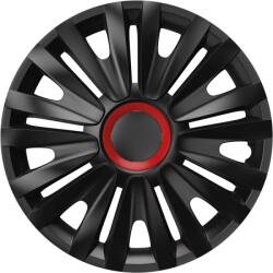 Cridem Set capace roti auto Cridem Royal RR 4buc - Negru/Rosu - 16