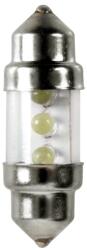 Pilot Bec tip LED 12V sofit cu 3 leduri 10x31mm SV85-8 2buc - Curcubeu
