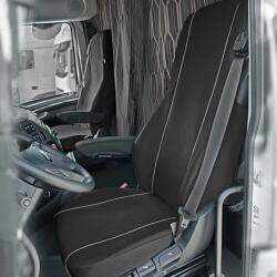 Kegel-Błażusiak Huse scaun camion dedicate DAF XF set 1+1 locuri - Negru/Gri