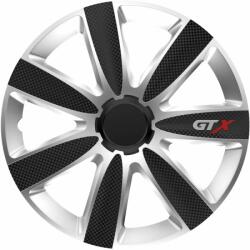 Cridem Set capace roti auto Cridem GTX Carbon 4buc - Argintiu/Negru - 14