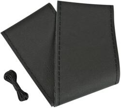 LAMPA Husa volan piele pentru camion Premium - M - Ø 44-46 cm - Negru