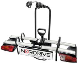 Nordrive Suport biciclete pliabil cu fixare pe carligul de remorcare Asura 2 pentru 2 biciclete