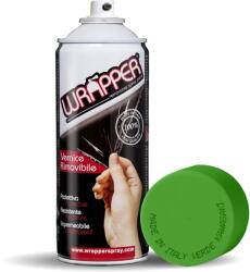Wrapper Vopsea spray cauciucata Wrapper 400ml - Verde Kawasaki