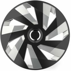 Cridem Set capace roti auto Cridem Vector RC 4buc - Negru/Argintiu - 15