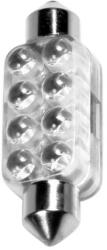 LAMPA Bec tip LED 12V sofit cu 8 leduri 13x44mm SV85-8 1buc - Verde