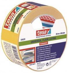 tesa Banda dublu adeziva fixare alba polipropilena 50 mm x 25 m (DTS6462016)