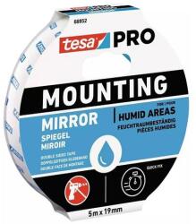 tesa Banda dublu adeziva alba montaj oglinzi 19 mm x 5 m (DTS669527)