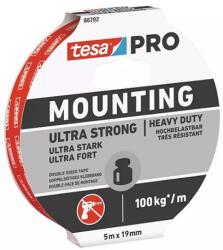 tesa Banda dublu adeziva montaj alba 19 mm x 5 m (DTS667925)