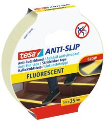 tesa Banda adeziva fluorescenta 25 mm x 5 m antialunecare (DTS55580)