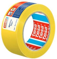 tesa Banda adeziva galbena PVC 50 mm x 33 m marcare (DTS6076095)