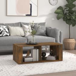 vidaXL füstös tölgy színű fatermék dohányzóasztal 100x50x36 cm (816525)