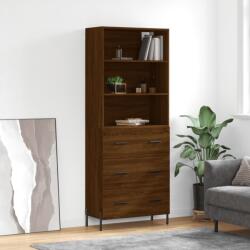 vidaXL barna tölgy színű szerelt fa magasszekrény 69, 5 x 34 x 180 cm (3189396)