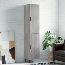 vidaXL szürke sonoma szerelt fa magasszekrény 34, 5 x 34 x 180 cm (3198807)