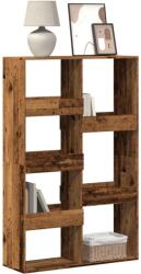 vidaXL antik fa színű szerelt fa könyvespolc 100 x 33 x 155, 5 cm (3309400)