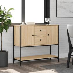 vidaXL sonoma tölgy színű szerelt fa tálalószekrény 100 x 36 x 85 cm (835555)