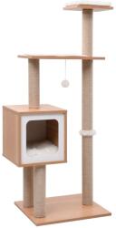 vidaXL macskabútor szizál kaparófákkal 123 cm (170919) - vidaxl