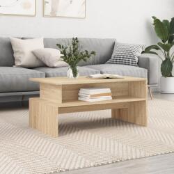 vidaXL sonoma tölgy színű szerelt fa dohányzóasztal 90 x 55 x 42, 5 cm (834280)
