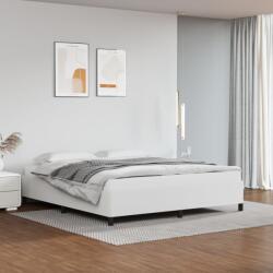 vidaXL fehér műbőr ágykeret 180x200 cm (347264)