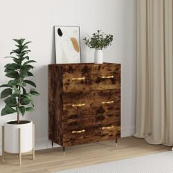 vidaXL füstös tölgy színű szerelt fa tálalószekrény 69, 5 x 34 x 90 cm (827833)