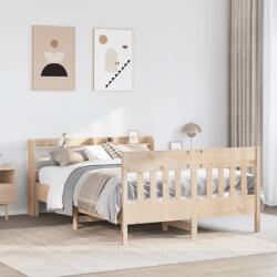 vidaXL tömör fenyőfa ágy matrac nélkül 135 x 190 cm (3307020)