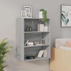 vidaXL szürke sonoma színű függő faliszekrény 69, 5 x 32, 5 x 90 cm (817400)