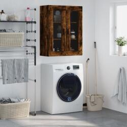 vidaXL füstös tölgy színű fali szekrény 69, 5 x 34 x 90 cm (828497)