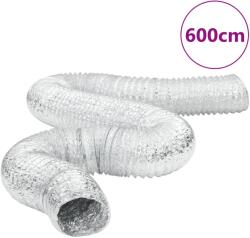 vidaXL alumínium szellőzőcső 6 m Ø10 cm (4008062)