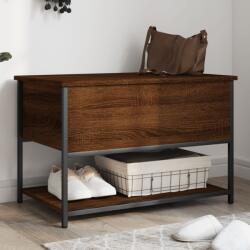 vidaXL barna tölgy színű szerelt fa tárolópad 70 x 42, 5 x 47 cm (839022)