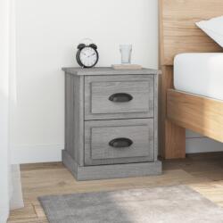 vidaXL 2 db szürke sonoma színű fa éjjeliszekrény 39 x 39 x 47, 5 cm (816157) - vidaxl