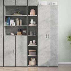 vidaXL betonszürke szerelt fa magasszekrény 30 x 41 x 185 cm (846414) - vidaxl
