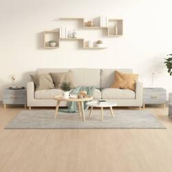 vidaXL 2 db szürke sonoma szerelt fa dohányzóasztal 50 x 50 x 40 cm (817534)