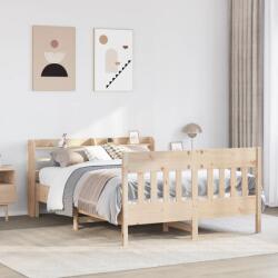 vidaXL tömör fenyőfa ágy matrac nélkül 150x200 cm (3307002)