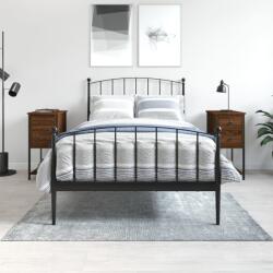 vidaXL 2 db barna tölgyszínű szerelt fa éjjeliszekrény 32x42x70 cm (826102)