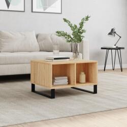 vidaXL sonoma tölgy színű szerelt fa dohányzóasztal 60 x 50 x 36, 5 cm (830551) - vidaxl