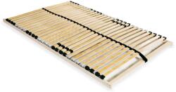 vidaXL 7 zónás 28 léces ágyrács 100 x 200 cm (246446)