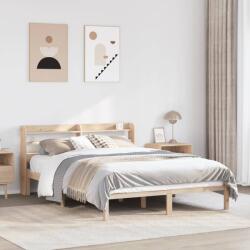 vidaXL tömör fenyőfa ágy matrac nélkül 135 x 190 cm (3306531)