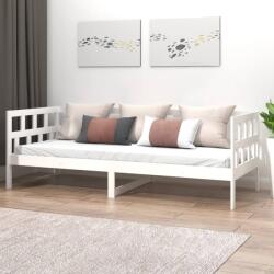 vidaXL fehér tömör fenyőfa kanapéágy 90 x 200 cm (820208)