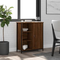 vidaXL barna tölgy színű szerelt fa tálalószekrény 70 x 30 x 80 cm (835498)