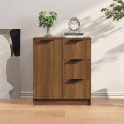 vidaXL barna tölgy színű szerelt fa tálalószekrény 60 x 30 x 70 cm (816990) - vidaxl