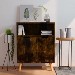 vidaXL füstös tölgy színű szerelt fa tálalószekrény 60 x 30 x 72 cm (326830) - vidaxl