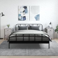 vidaXL 2 db szürke sonoma színű szerelt fa éjjeliszekrény 40x42x60 cm (825910)