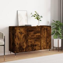 vidaXL füstös tölgy színű szerelt fa tálalószekrény 104 x 35 x 70 cm (827201)