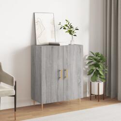 vidaXL szürke sonoma színű szerelt fa tálalószekrény 69, 5 x 34 x 90 cm (827714)