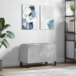 vidaXL betonszürke szerelt fa hanglemezszekrény 74, 5x38x48 cm (831736)
