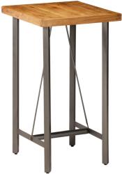 vidaXL tömör újrahasznosított tíkfa bárasztal 60 x 60 x 107 cm (245803)