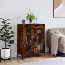 vidaXL füstös tölgy színű szerelt fa tálalószekrény 69, 5 x 34 x 90 cm (827793)