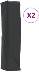 vidaXL 2 db 420D oxford-szövet fűtőkészülék huzat 58x58x228 cm (3203400)