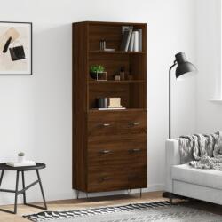 vidaXL barna tölgy színű szerelt fa magasszekrény 69, 5 x 34 x 180 cm (3189380)