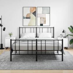 vidaXL 2 db magasfényű fehér szerelt fa éjjeliszekrény 40x30x50 cm (826849)